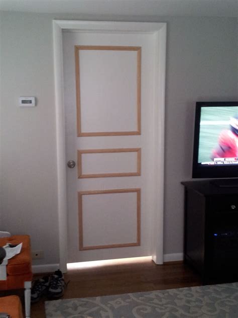 DIY Door Trim for Plain Doors | Brooklyn House — Elizabeth Burns Design, Raleigh NC Interior ...