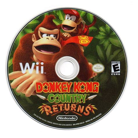 Donkey Kong Country Returns (2010) box cover art - MobyGames