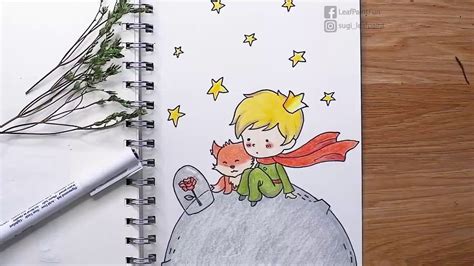 How to draw The Little Prince - Step by step - YouTube