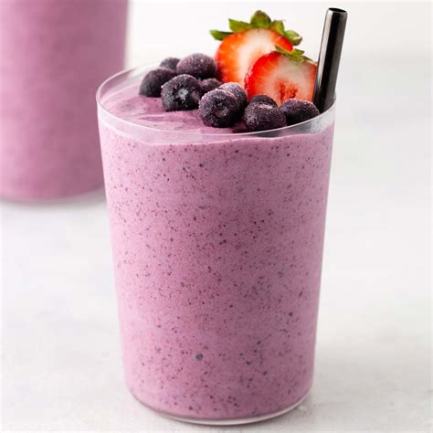 Strawberry Blueberry Smoothie - Smoothies and Shakes