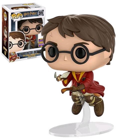 Funko POP! SDCC Comic-Con Exclusive Harry Potter #31 Harry On Broom New ...