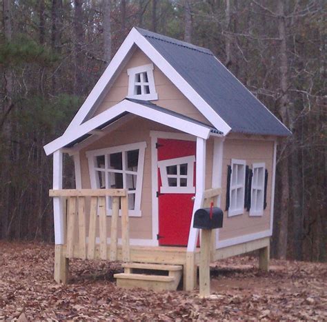 Raised Big Playhouse with loft and interior package | Play houses, Playhouse outdoor, Big playhouses