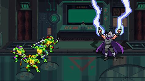 TMNT Shredder's Revenge HD Wallpaper - Ninja Turtles Showdown