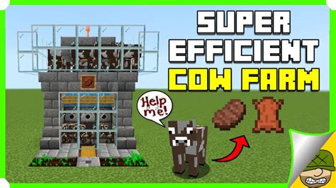 Minecraft Cow Farm