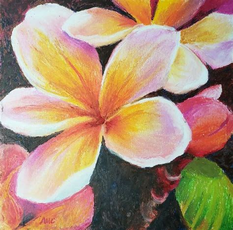 Easy Step By Step Flower Painting with Oil Pastels (2023) - VeryCreate.com