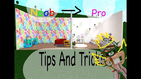 BLOXBURG | Roblox | Tips And Tricks To Build Like A Pro | NOOB TO PRO - YouTube