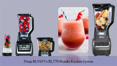 Ninja BL910 Vs BL770 Blender Kitchen System: Comparison Review