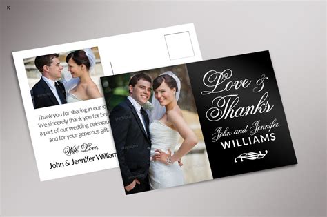 Wedding Invitation PostCard Template By Ayme Designs | TheHungryJPEG