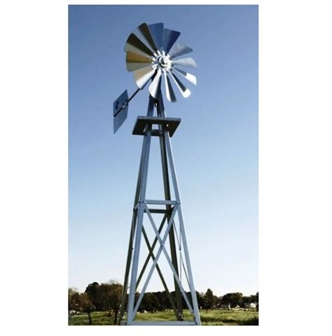 Outdoor Water Solutions Small Galvanized Backyard Windmill BYW0038 | Rural King