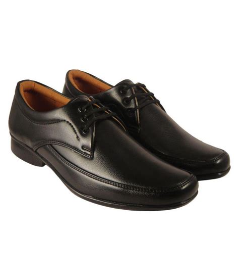 Action Black Office Artificial Leather Formal Shoes Price in India- Buy Action Black Office ...