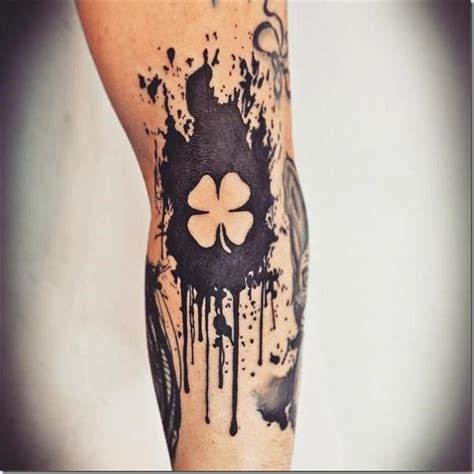 Artistic and galvanizing clover tattoos | Simple tattoos, Clover tattoos, Tattoos for guys