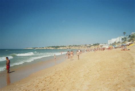 Beach of armacao de pera Algarve, Portugal, Beach, Water, Outdoor, Gripe Water, Outdoors, The ...