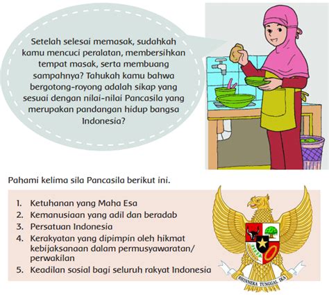 Nilai-nilai yang Terkandung dalam Sila-sila Pancasila (Halaman 20) - BELAJAR KURIKULUM 2013