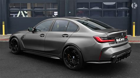 2021 BMW M3 Sedan in Frozen Dark Grey Looks Like Darth Vader's Car ...