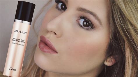 FIRST IMPRESSIONS: DIOR AIRFLASH FOUNDATION (Review + Demo) - YouTube