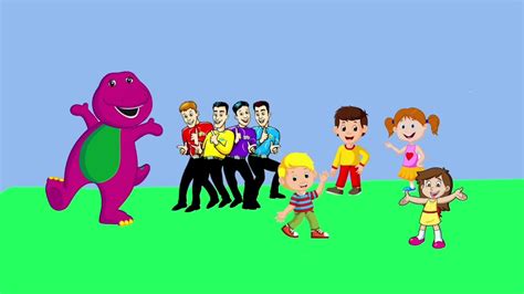 Barney: The Exercise Song (Featuring The Wiggles) - YouTube