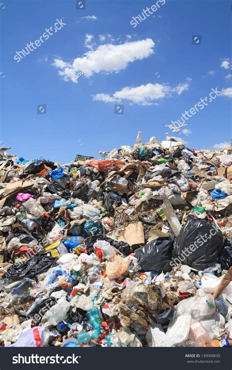 Pile Domestic Garbage Landfill Stock Photo 139068830 | Shutterstock