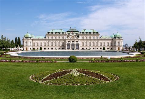 South front Upper Belvedere © Belvedere, Vienna | Belvedere, Vienna, Vienna austria winter