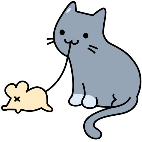 Kitten clipart cat and mouse, Kitten cat and mouse Transparent FREE for download on ...