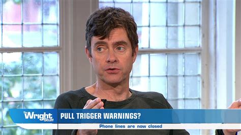 Do trigger warnings spoil a story? Line of Duty star Paul Higgins weighs in #WrightStuff - YouTube