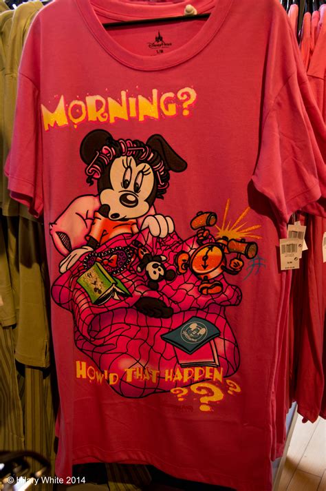 Minnie Mouse Nightshirt (Disneyland Paris) | Night shirt, Disney merchandise, Mens tshirts