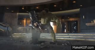 Hulk Vs Loki - Puny God on Make a GIF