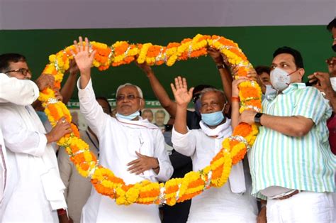 Nitish Kumar holds election rally in Imamganj ahead of Bihar Assembly polls