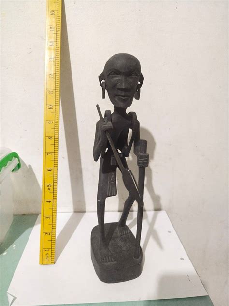 vintage Anito Bul-ol mythical Ifugao sculpture/1970s era/Narra, Hobbies ...