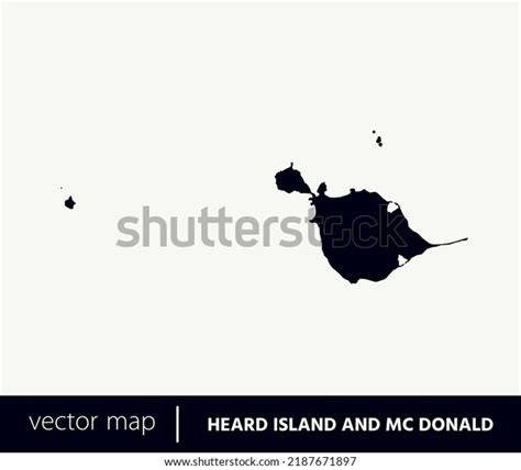 High Detailed Vector Map Heard Island Stock Vector (Royalty Free) 2187671897 | Shutterstock