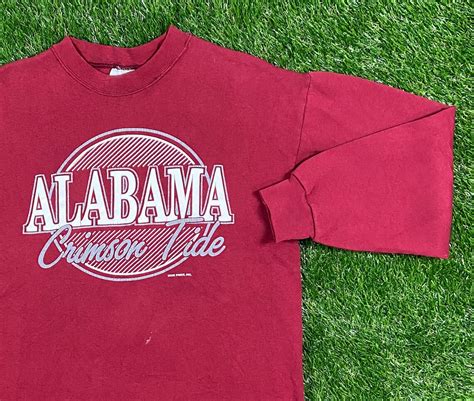 Vintage University of Alabama Crimson Tide NCAA Football | Etsy