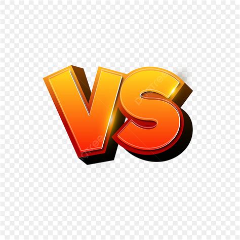 Versus Vs Vector Hd PNG Images, Vs Versus 3d Transparent Background, Vs ...