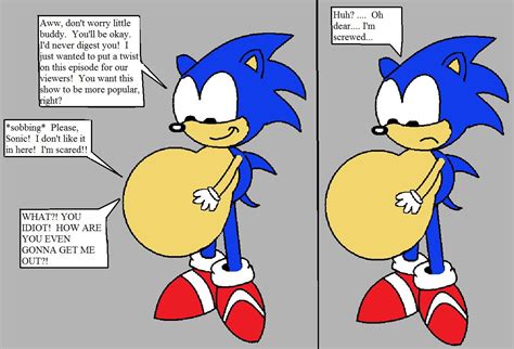 Sonic eats Tails by FootballLover on DeviantArt