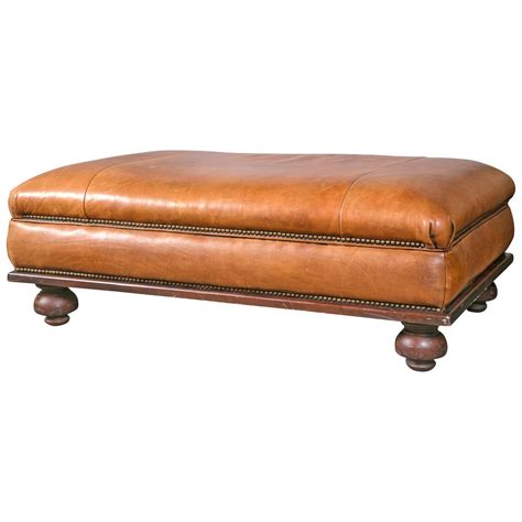 Ralph Lauren Leather Ottoman or Footstool at 1stDibs | ralph lauren ottoman, leather ottoman ...