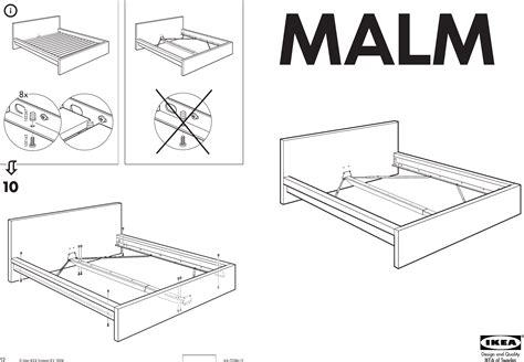 Ikea Malm Double Bed Assembly Instructions - Hanaposy