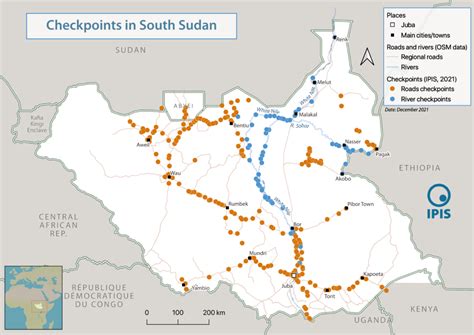 Maps of South Sudan - IPIS