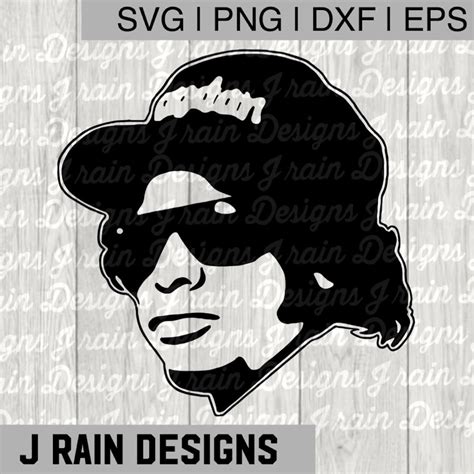 Eazy E SVG Eazy E Png Eazy E Dxf Eazy E Png Eazy E Clipart Rapper Svg ...