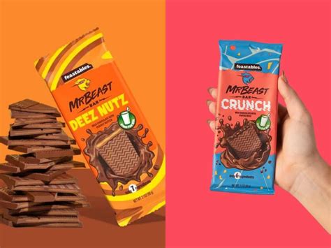 MrBeast's chocolate brand Feastables launches Deez Nuts and Milk Crunch ...