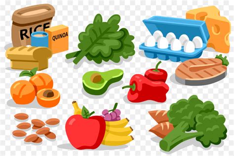 transparent healthy food clipart - Clip Art Library