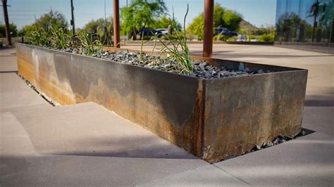 How to Incorporate Corten Steel Planters Into Your Landscape Design - Fit Mom Go