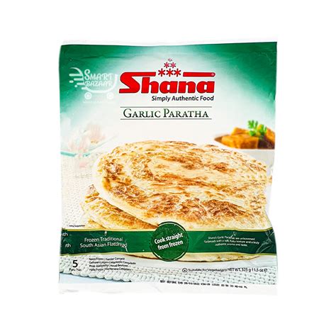 Shana Garlic Paratha (325g) - Smartbazaar