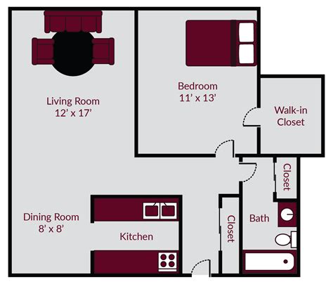 Carriage Hill Apartments Floor Plan - floorplans.click