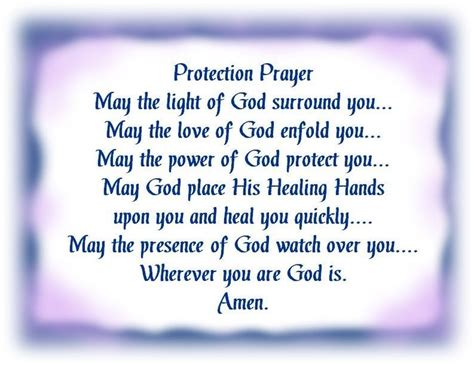 Protection Prayer | Prayer Warrior's Prayer | Pinterest | Protection prayer, Scriptures and ...