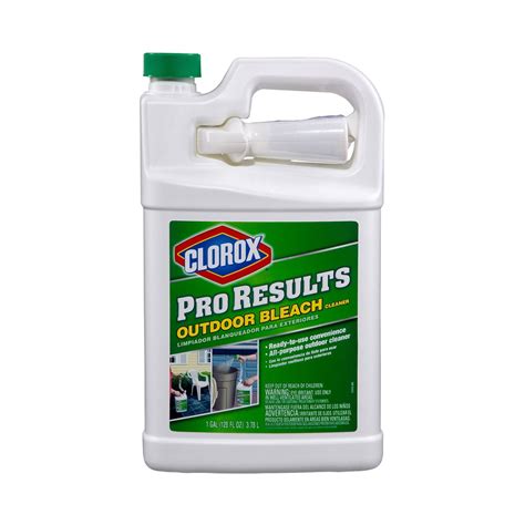 Ingredients Inside: Clorox® ProResults Outdoor Bleach Cleaner 44600300818 | The Clorox Company