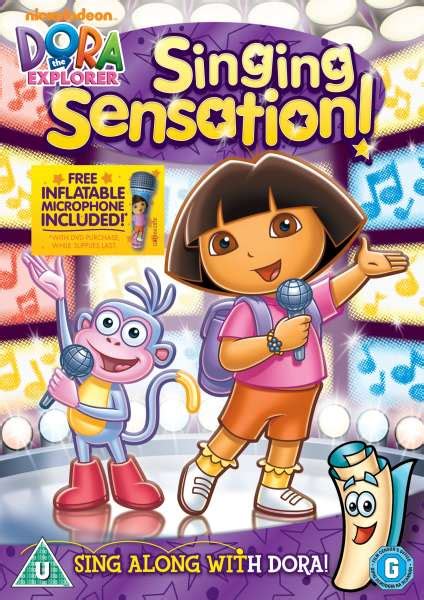 Dora The Explorer: Singing Sensation (Includes Inflatable Microphone ...