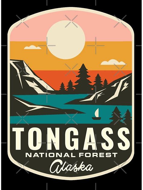 "tongass national forest Alaska mountain hiking " Poster for Sale by ...