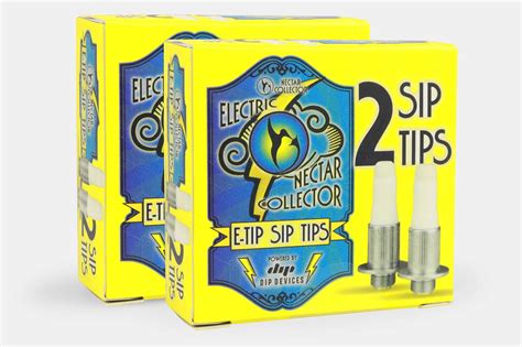 Nectar Collector E-Tip Sip Tips 2 x 2 Pack Tip Script 3 Month – Nectar ...