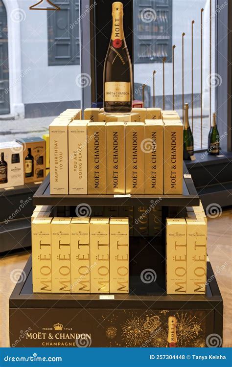 Moet and Chandon Champagne with Special Offers on a Promotional Trading ...