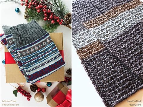 Perfect Knitted Scarves - Free Knitting Patterns