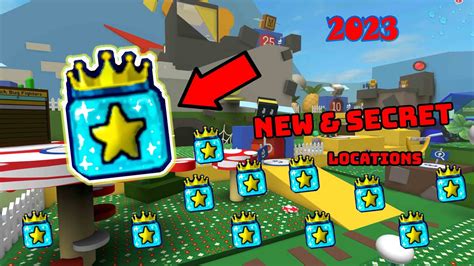 ALL NEW *SECRET* STAR JELLY LOCATIONS 2023 (Bee Swarm Simulator) - YouTube