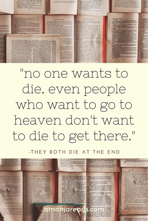 They Both Die At The End Quotes | Germany Quotes